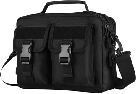 HEMOTON Angelzubehör Box mit Großem Fassungsvermögen Outdoor-umhängetasche für Herren Leicht und Bequem für Klettern Wandern Radfahren und Andere Freizeitaktivitäten