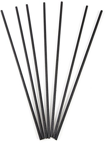 Mystic Moments | Black Fibre Reed Diffuser Sticks 4mm x 240mm (35 Pieces)