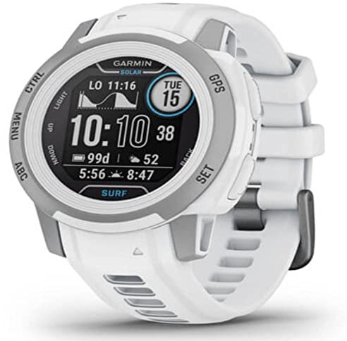 Garmin Instinct 2S Solar - Surf Edition Rugged GPS Smartwatch, Ericeira