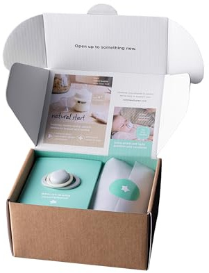 Tommee Tippee Biberon Natural Start (150 ml con Flusso Super Lento Tettarella) e Ciuccio Neonato Newborn (0-2 mesi) in Confezione Regalo