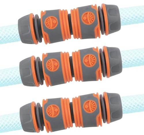 SPDYCESS 9 Pezzi Set di Raccordi per Tubi Flessibili da 12mm, Connettore per Tubo, Connettore per Rubinetto da Giardino, Accessori per Tubi da Giardino per Tubo da Giardino