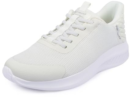 Aerosoft Baskets à enfiler pour femme Comfort Entry - Orthopédique, blanc, 36 EU