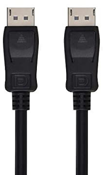Monoprice 8K DisplayPort 2.0 Cable - 80.0Gbps, 16K Resolution, 3 Feet, Black