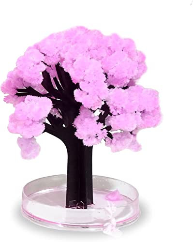 Mad Monkey Flor artificial, cerezo, materiales sintéticos como plástico, PVC o polietileno, rosa, 16 cm