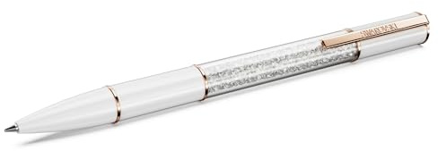 Swarovski Crystalline Lustre Kugelschreiber, Weiß, Roségold-Legierungsschicht