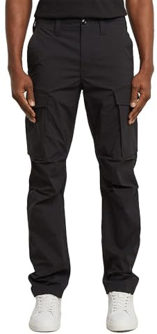 G-STAR Men's Core Regular Cargo Pants, Black (Dk Black D24309-e070-6484), 38 W/32 L