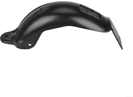 Garde-boue arrière pour trottinette électrique Ducat/Jeep Pro II, ABS noir (328 x 111 x 84 mm), design léger 166,5 g, résistant à l'usure, protection contre la boue/le sable, convient à la plupart des
