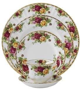 Royal Albert 15210002 Old Country Roses Lot de 5 pièces