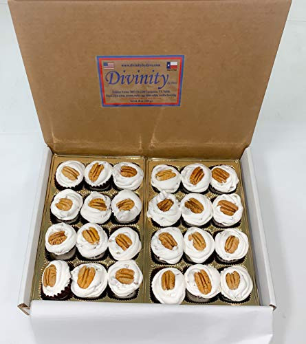 24 Piece Divinity Gift Box (With Pecans) Old Fashioned Divinity, Just Like Home Made Divinity.