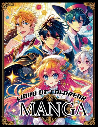Libro de Colorear Manga: 97 Páginas de Shonen, Shojo, Seinen, Isekai - Arte y Creatividad para Todas las Edades: Explora el Mundo del Anime y Manga: ... Aficionados y Artistas (Libros Anime y Manga)