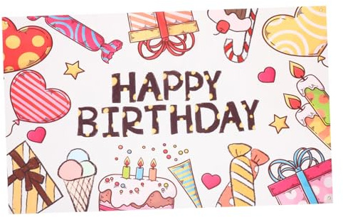 Bannière D’arrière-Plan D’Anniversaire en Polyester pour Photo de Fête