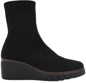 Azarey Botines de cuña en efecto ante para mujer | Efecto ante, Diseño de cuña, Para el día a día en otoño e invierno