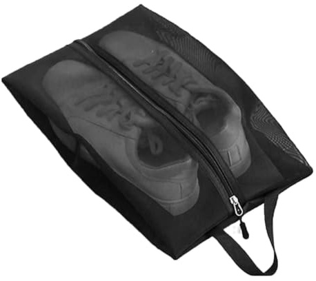 Skoväska för gym nät dammtät fuktsäker förvaring packpåse, , Refer to description, Unisex | Skoförvaringsväskor för golf fotboll sportstövlar sneakers dans vandring cykling baseball bowling fotboll