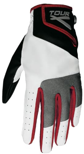 Tour X Juniors Junior Golf Glove - White - MD RH Glove (LH Golfer)
