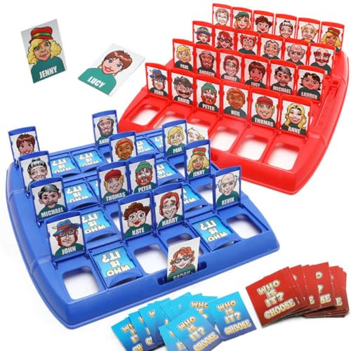 Guess Who? Board Game,Indovina Chi Sono Gioco,Divertente Gioco Da Tavolo Indovinello,Divertente Gioco Di Indovinelli Per Famiglie,Indovina Chi Gioco Da Tavolo