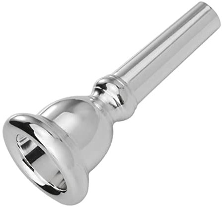 ibasenice Professionelles Versilbertes Mundstück Für Alttrombone Hochwertige Kupferkonstruktion Für Musiker Hervorragende Klangqualität Farbe Silber