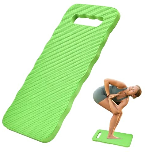 Guanciali per inginocchiarsi in giardino, per ginocchia con ammortizzatore d'impatto | cuscinetto antiscivolo con manico per costruzione, giardinaggio ed esercizio