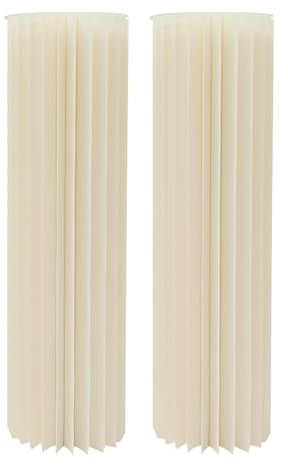 Colonna di fiori pieghevole in cartone, per matrimoni, feste, giardino, supporto per fiori (2 pezzi (100 cm)