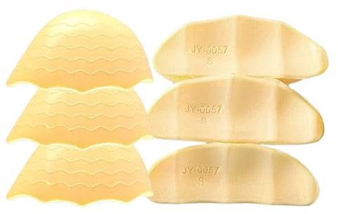Insertos Para Dedos En Zapatos Demasiado Grandes,3 Pares de Plantillas para la Puntera - Espaciadores Cómodos para Pies Espuma PU Transpirable Antideslizantes para Bailarinas Zapatos Planos Tercera Ed