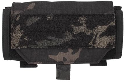 DWCYZXL Borsa tattica per mappe MOLLE multifunzionale gilet petto tasca EDC pieghevole articoli vari borsa escursionismo campeggio caccia accessori (BCP)