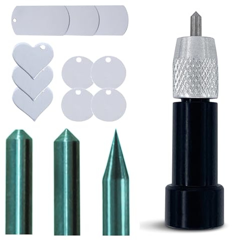 Zoom Precision Etching/Herramienta de grabadoFabricante, Explore, Explore Air y Explore One Compatible - Herramienta 3 en 1 con Puntas de Grabado de precisión, Normales y romas