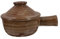 LIGIGWASH 1 pieza Cacerola de Barro con Tapa Olla de para Sopa y Arroz para Microondas y Cocina Casa