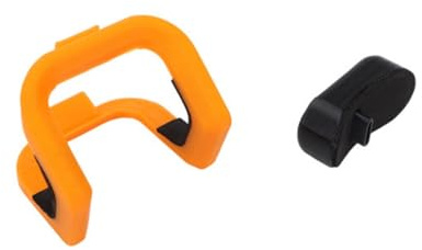 XBERSTAR Gimbal stötskydd kompatibelt med NEO 2 drönare främre bakre stötfångare skydd anti-kollision linsskydd skyddsstång (orange)