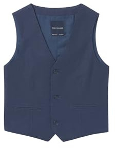 Mayoral «Nukutavake» Gilet Lino Suiting per Bambini e Ragazzi Atlantico 12 Anni (152cm)