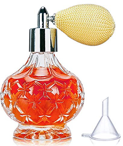 SuproBarware Atomizer Sprayer for Cocktail - Refillable 100ml Classic Sprayer with Air Bulb, Great for bartender, Home Bar – PWP2 (100ml)