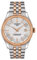 Tissot Herrenuhr mit Goldlünette Gentleman Automatic T927.407.41.031.00