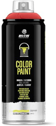 MONTANA Colors MTN PRO RAL-3000 Rojo Vivo - Spray 400ml