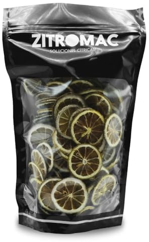 200gr Limone Verde Essiccato per i Cocktail - Frutta Secca senza Zucchero per Cocktail, Decorazione, Pasticceria, Natale, Bevande - 100% Naturale Fetta di Limone Secco senza Additivi