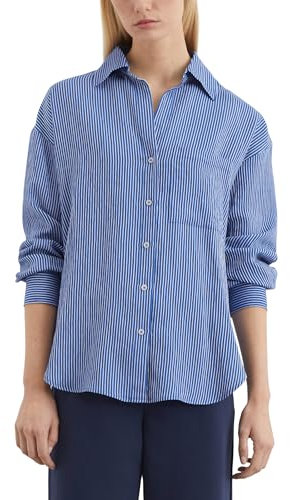 Marc OߴPolo Donna Camicia con Colletto Kent a Righe, Multicolore (Multi), 52
