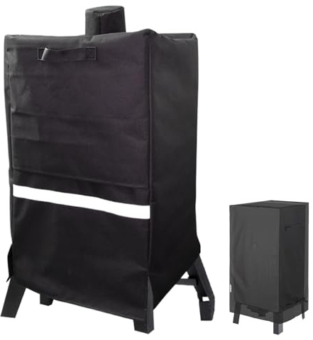 Nybhyjka - para Fumador, Impermeable, Fundas para ahumadero para Exteriores, Impermeable con Tiras Reflectantes, de Parrilla de Fumador, Impermeable para Parrilla