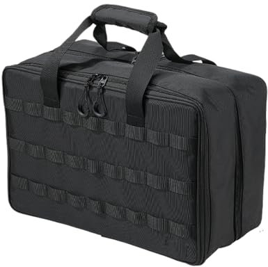 Tanxier Camping Tote for Storage | Large Utility Storage Organizer Duffle Bag | Waterproof Divided Picnic Camping Organizer Pouch for Cookware, Cooking Utensils, Gears