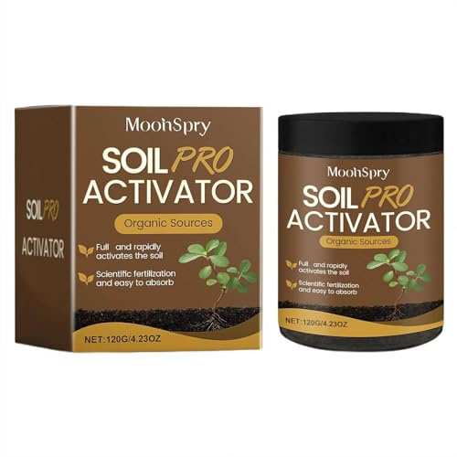 FLKWOP Soil Pro Activator, 2025 Organic Soil Activator & Plant Fertilizer, Water-Soluble Formula for Optimal Nutrient Uptake & Root Development, Enhance Growth for Vegetables & All Plants