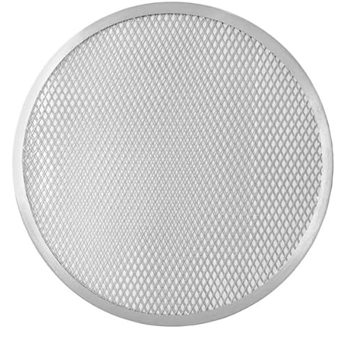 CateringBase Pizza Screen Mesh, Aluminum, 7-24 Inch, Commercial Grade for Crispy Crust Baking & Cooking (16 Inches)
