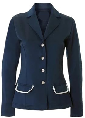 RUWLFE Chaqueta de equitación for niños, ropa infantil, abrigo profesional, blazer, top for jinetes, equipo ecuestre Para EquitacióN(130)