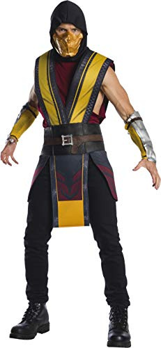 Rubies Disfraz de escorpión Mortal Kombat 11 para hombre, como se muestra, XL