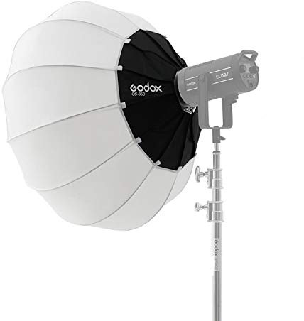 GODOX CS-85D 85 cm Durchmesser Faltbare Laterne Softbox Fotografie Softbox mit Bowens Mount Schnellinstallation für Videoaufnahmen Live-Streaming-Filmherstellung