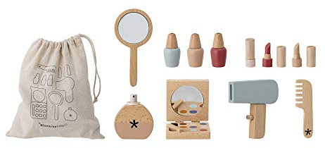 Bloomingville Daisy Make-UP und Beauty-Set Spielzeug aus Holz in der Mehreren Farben 11-teilig, 82049828