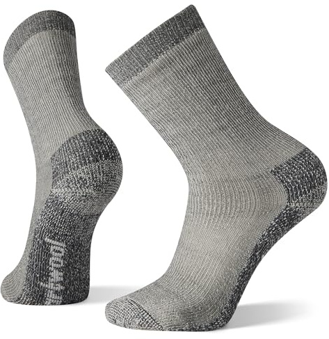 SmartWool Hike Classic Edition Extra Cushion Crew Socks, Medium Gray, Large