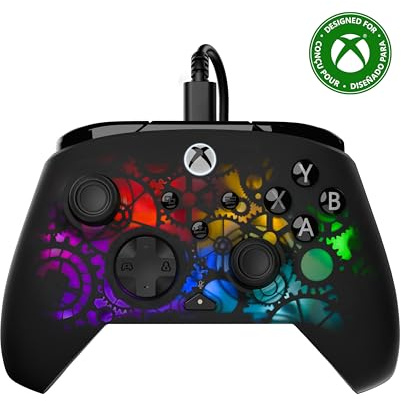 Turtle Beach Afterglow Ignite Wired RGB Gaming Controller for Xbox & PC - Customizable RGB, Remappable Buttons, Hall-Effect Hair Triggers, 10ft Cable, Officially Licensed by Xbox - Time Machine