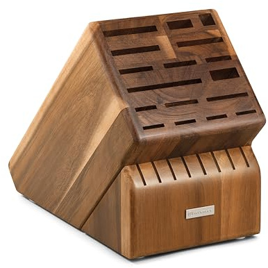 WÜSTHOF 25-Slot Acacia Knife Storage Block