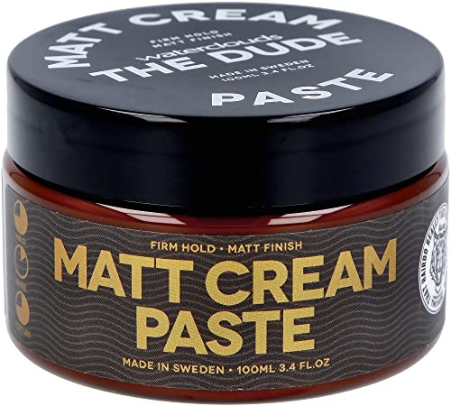 Dude matt gräddpasta (matt pomade 100 ml, tillverkad i Sverige)
