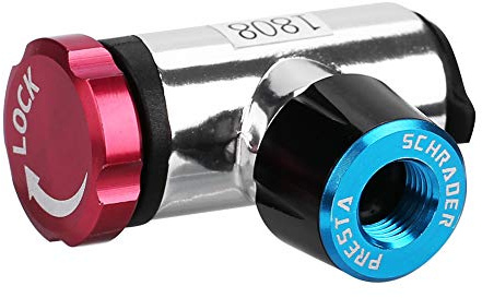 KIMISS Bici da Ciclismo GIYO, Sfera della Pompa a Cartuccia Mini Cartuccia di CO2 Portatile Bicicletta Testa di Gonfiaggio CO2