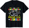 Kinder Kindergarten Abschied jetzt rocke ich die Schule Schulkind T-Shirt