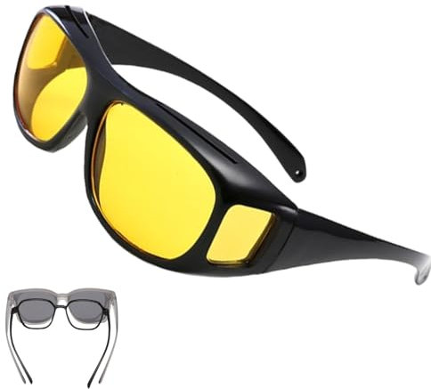 dotmalls nightglo brillen,scheinwerferbrillen,dotmalls nightglo brille,fanyil nightglo brille,nachtfahrbrille herren,nachtsichtbrille,nachtbrille zum autofahren,scheinwerfer brille,brille nachtfahrten