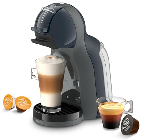 NESCAFÉ DOLCE GUSTO Krups Mini Me, Macchina per Caffè Espresso e Altre bevande in capsula, Automatica, Antracite