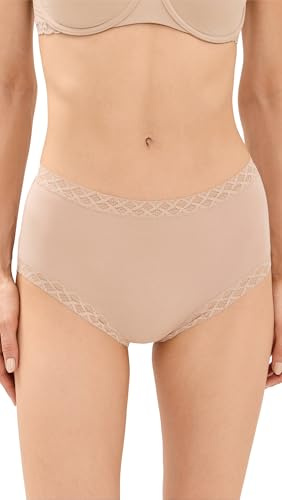 Natori Women's Bliss Full Brief 3-Pack, Cafe, L